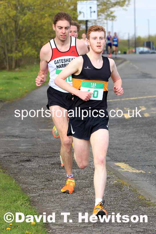The 2023 Terry O'Gara Memorial 5k Road Race organised by Wallsend Harriers. Photo: David T. Hewitson/Sports for All Pics